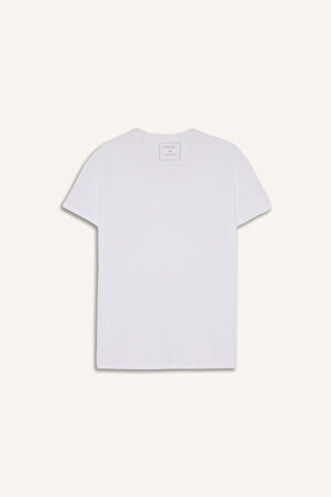 Slim Fit Dar Kesim V Yaka Üst