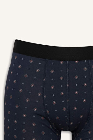 Regular Fit Puantiye 3'lü Boxer