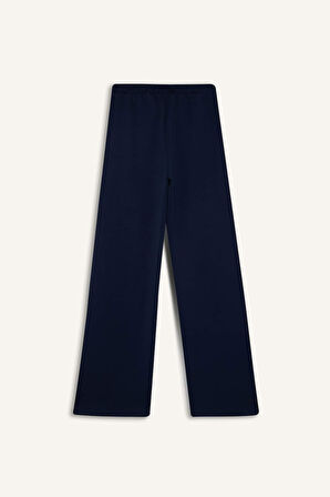 Relax Fit Normal Bel Düz Paça Modal Pantolon