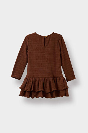 Kız Bebek Uzun Kollu Elbise