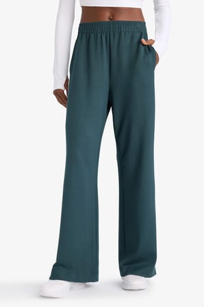 Wide Leg Geniş Paça Standart Boy Soft Touch Modal Sporcu Pantolon