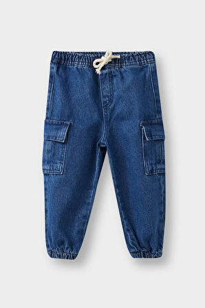 Erkek Bebek Jogger Fit Jean Pantolon