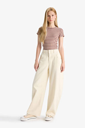 Coool Baggy Fit Normal Bel Gabardin Pantolon