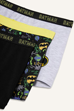 Erkek Çocuk Batman 3'lü Boxer
