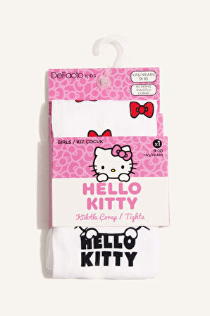 Kız Çocuk Hello Kitty 60 Denye Külotlu Çorap