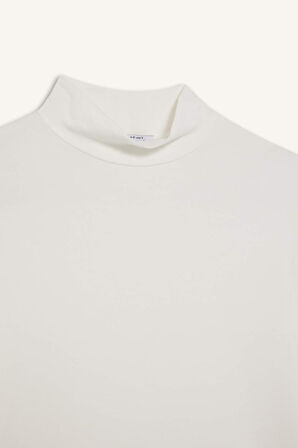 Balıkçı Yaka Uzun Kollu Tişört