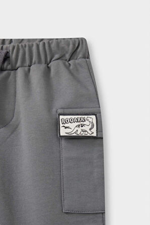 Erkek Bebek Beli Lastikli Eşofman Altı 