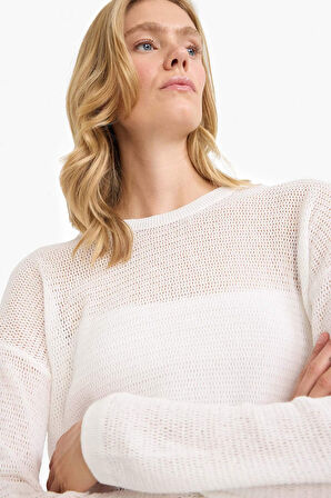 Regular Fit Bisiklet Yaka Triko Kazak