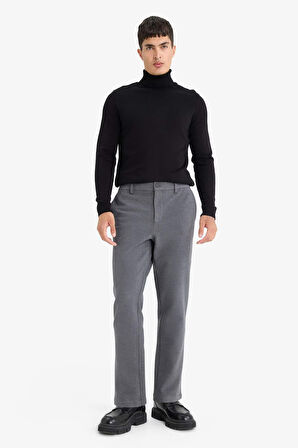 Tailored Regular Fit Düz Paça Pantolon