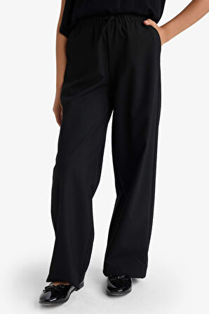 Kız Çocuk Wide Leg Geniş Paça Pantolon