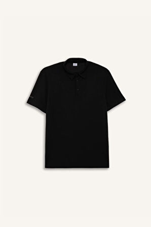 DeFactoFit Standart Fit Polo Yaka Sporcu Modal Kısa Kollu Polo Tişört
