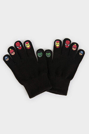 Erkek Çocuk Marvel Avengers Baskılı Eldiven