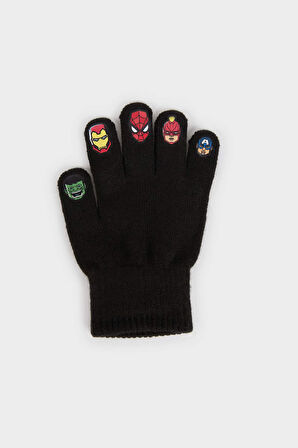 Erkek Çocuk Marvel Avengers Baskılı Eldiven