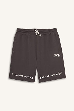 DeFactoFit NBA Golden State Warriors Standart Fit Kısa Paça Şort