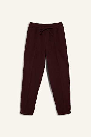 Regular Fit Beli Bağcıklı Cepli Eşofman Altı