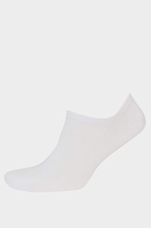 DeFacto Erkek 3'lü Bambu Sneaker Çorap F5323AXNSWT1