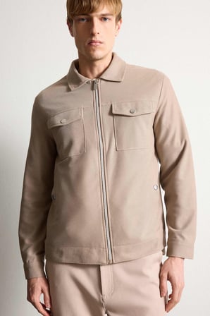 DeFacto Slim Fit Astarlı Fermuarlı Cepli Mevsimlik Mont D7533AX26SPBG716
