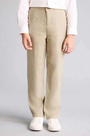 DeFacto %100 Keten Pantolon Erkek Çocuk G5094A826SPKH433