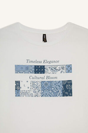 Regular Fit Bisiklet Yaka Kısa Kollu Tişört