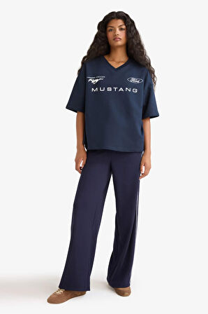 Straight Fit Cepli Düz Paça Eşofman Altı