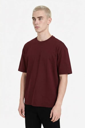 DeFacto Pamuklu Nefes Alabilen Oversize Tişört X3926AZ26SPBR505