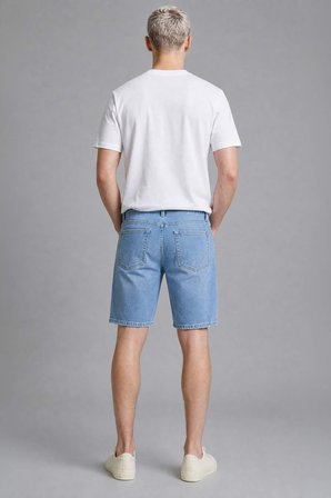 DeFacto Regular Fıt Jean Bermuda Şort G8666AX26SMNM39