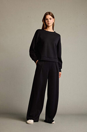 Regular Fit Normal Bel Düz Paça Modal Pantolon