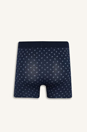 Regular Fit Desenli 3'lü Boxer