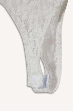 Coool Fitted Dantel Bodysuit