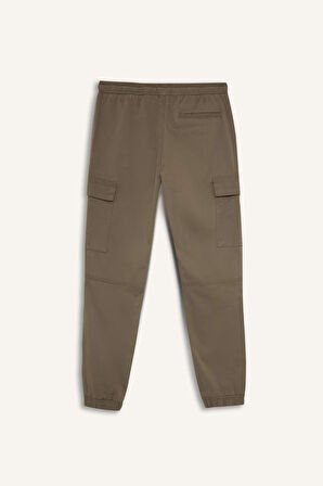 Regular Kargo Jogger Kargo Cepli Jogger Paça Pantolon