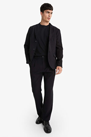 Straight Fit Düz Paça Pantolon