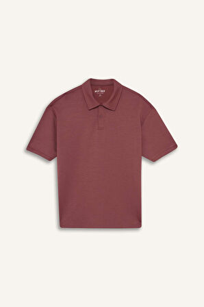 DeFactoFit Boxy Fit Polo Yaka Sporcu Kısa Kollu Tişört