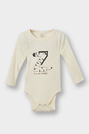 Erkek Bebek Yenidoğan Fitilli Kaşkorse 2'li Uzun Kollu Çıtçıtlı Body