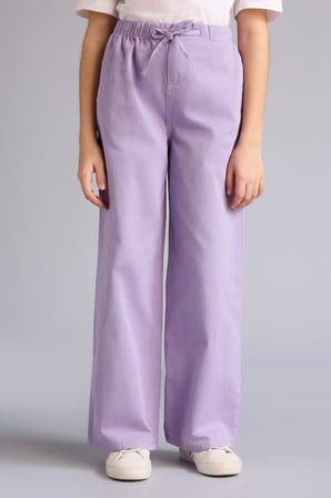 DeFacto Wıde Leg Gabardin Pantolon Kız Çocuk G0607A826SMPR143