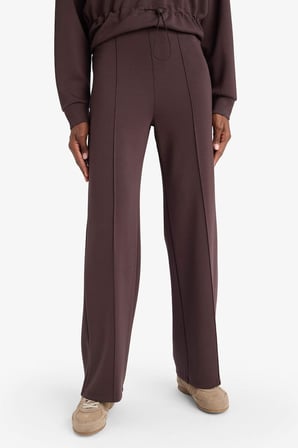 DeFacto Straıght Fıt Geniş Paça Standart Boy Modal Sporcu Pantolon F9066AX26SPBN192