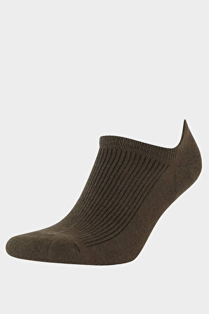 Erkek 5'li Pamuklu Sneaker Çorap