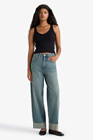 Fitted V Yaka Fitilli Kaşkorse Atlet