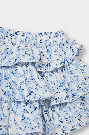 Kız Bebek Çiçekli Brode Etek