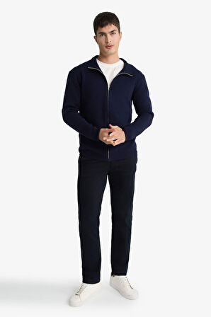 Regular Fit Düz Paça Chino Kanvas Pantolon