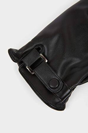 Erkek Suni Deri Eldiven