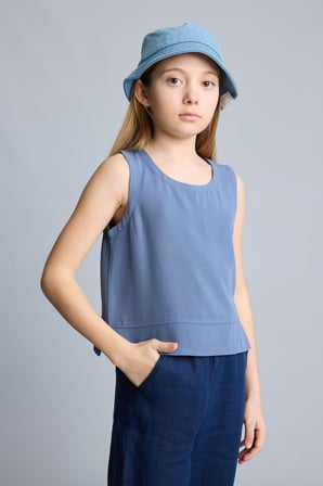 DeFacto Kısa Kollu Bluz Kız Çocuk H1210A826SMIN245