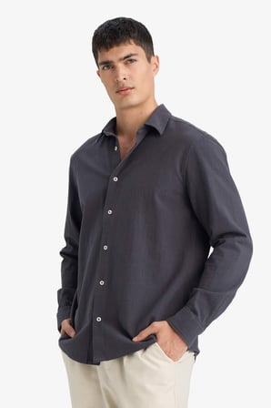 DeFacto REGULAR FIT %100 Pamuk Gömlek E7741AX26SPAR191