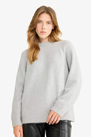 Regular Fit Bisiklet Yaka Triko Kazak