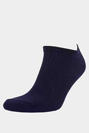 Kadın Rahat Lastikli 7'li Pamuklu Patik Çorap