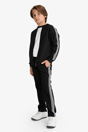 Erkek Çocuk Beli Lastikli Düz Paça Eşofman Altı