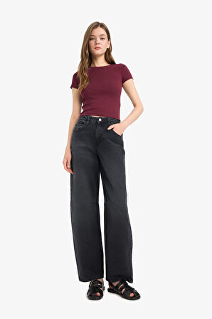 Coool Fitted Ribana Kısa Kollu Tişört