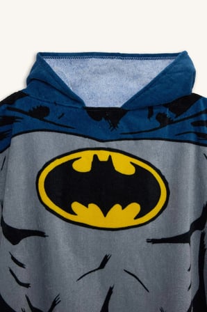 Defacto Z9578A6NV100 Lacivert Batman Desenli Pamuklu Panço Havlu Erkek Çocuk