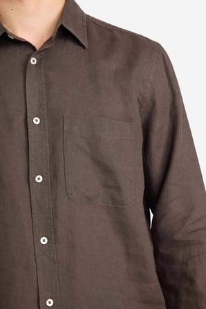DeFacto %100 Keten Regular Fit Gömlek G0788AX26SMBN581