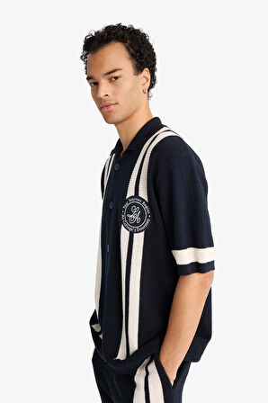 Relax Fit Kısa Kollu Polo Tişört