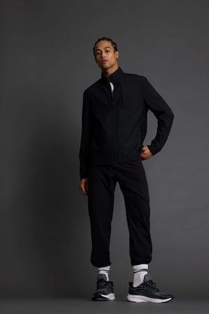DeFacto Standart Fit Dik Yaka Fermuarlı Sweatshirt F7635AX25AUBK81
